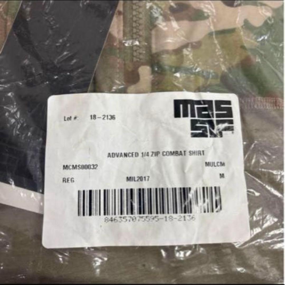 新品　未使用品　MASSIF FR COMBAT SHIRT MEDIUM