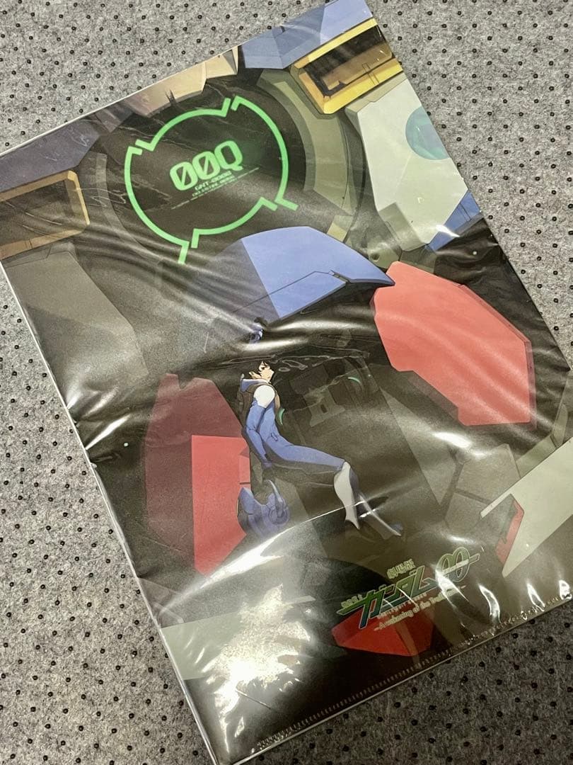 サイン入り　劇場版ガンダム00クリアファイルセット
