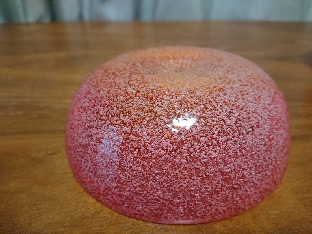 ✨新品未使用✨硝子工芸品 琉球ビードロ硝子 ボウル皿 セット