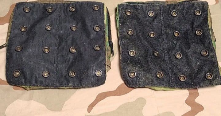 激レア ポイントブランクAVSポーチ ２個セット ウッドランド迷彩 実物