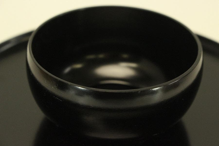 茶道具 天目茶碗 真塗台 揃 骨董 古美術(LC986)