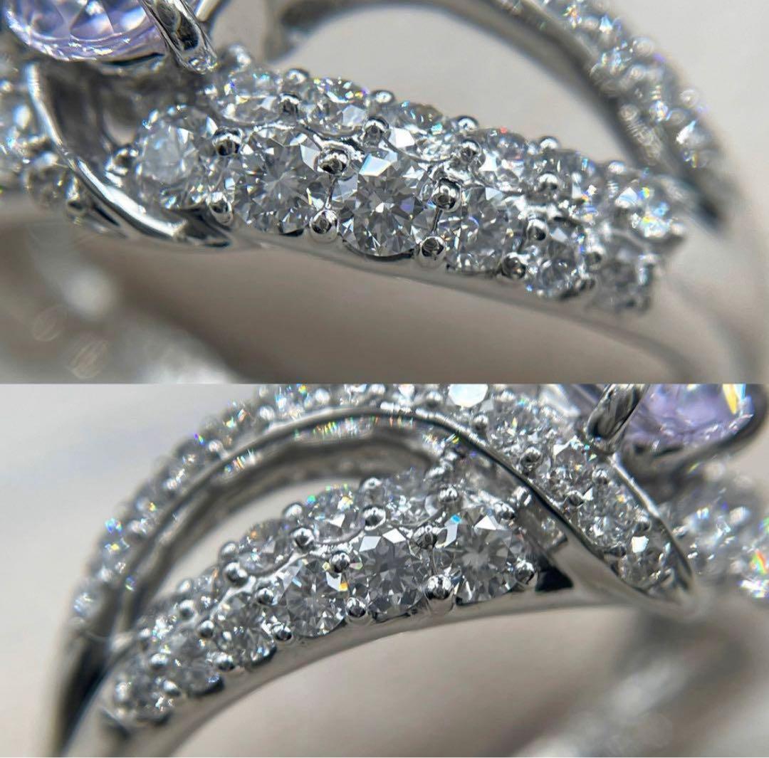 専用JL226★最高級 大粒ターフェアイト1.076ct D リング ソ付