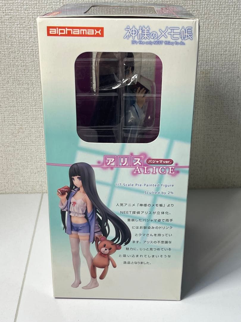 [未開封] 箱痛み 神様のメモ帳 アリス パジャマVer.