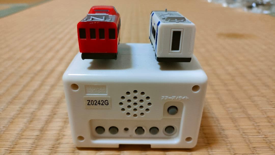 日車夢工房　名鉄メロック　目覚まし時計