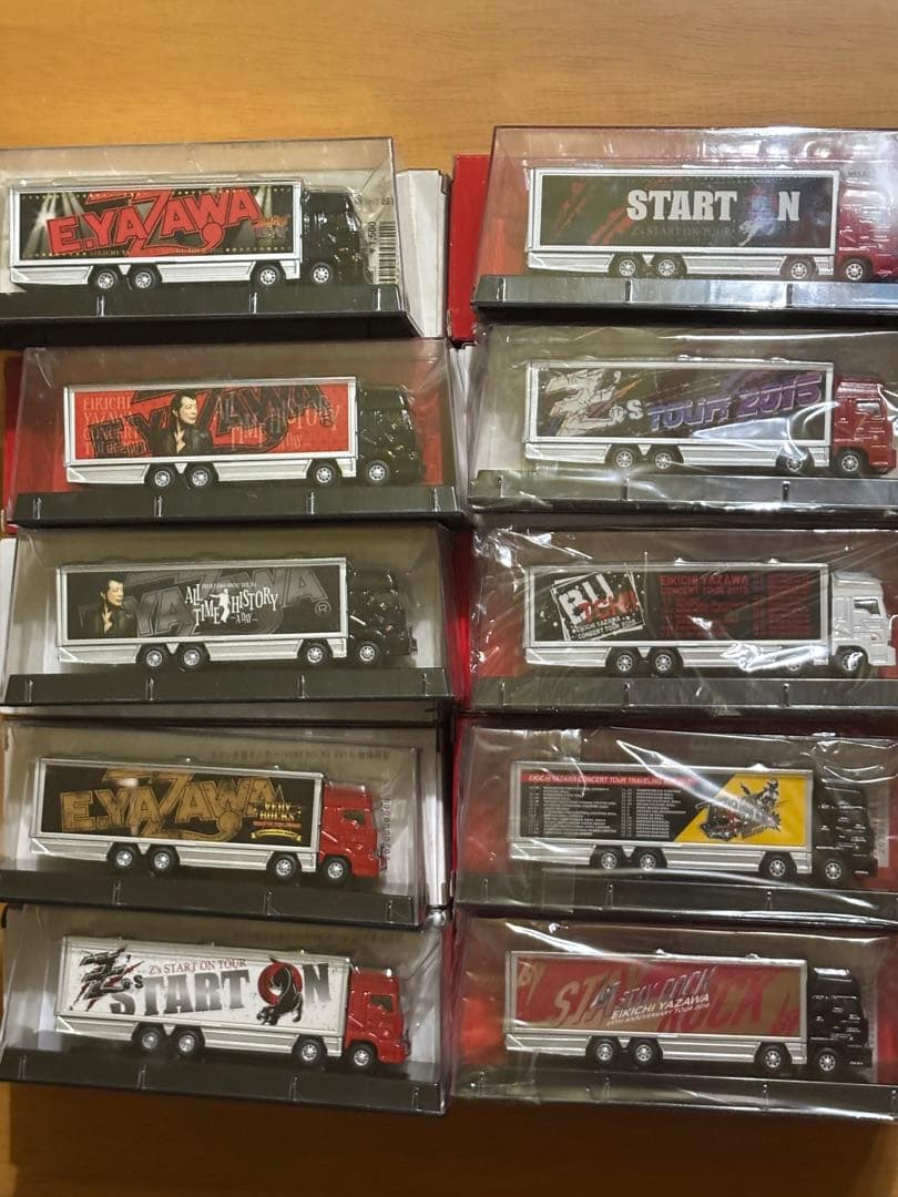 【⚠️最終値下げ‼️】 矢沢 永吉 トランポ型 ミニカー 10台セット