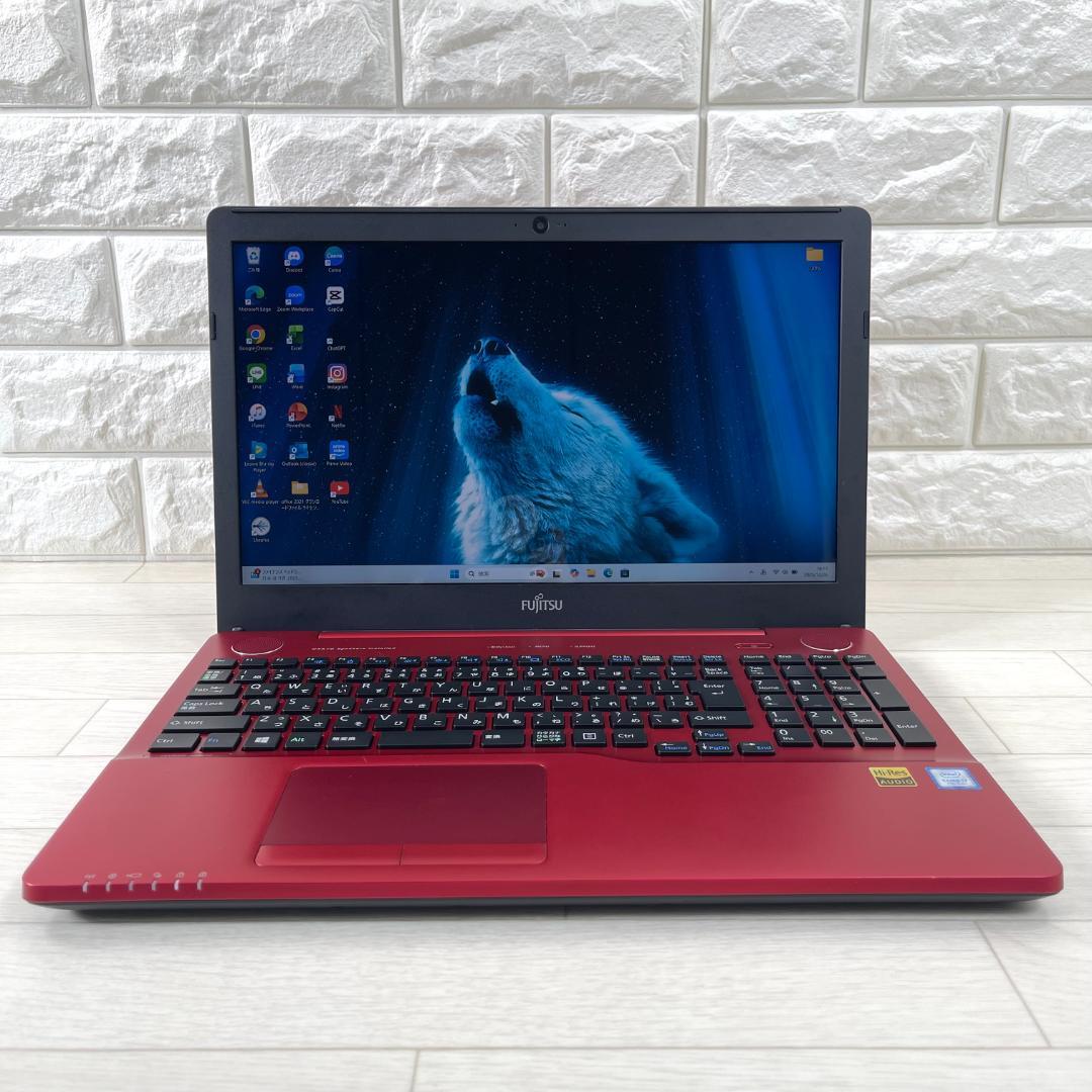 富士通 i7 新品SSD512G メモリ16 Windows11 ノートパソコン