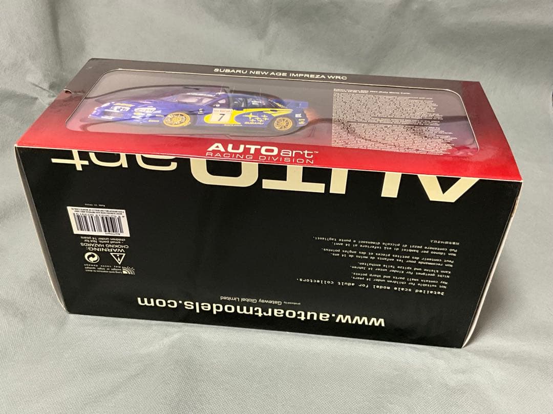 1/18　Autoart スバル インプレッサ　WRC　#7　オートアート