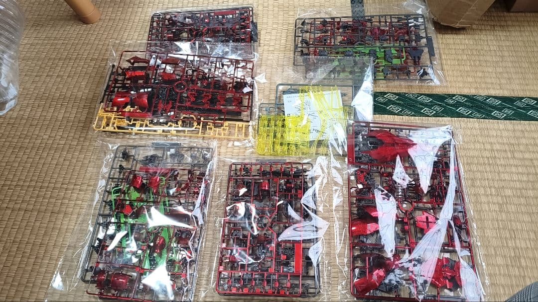 RG サザビー　メカニカルコアメッキ