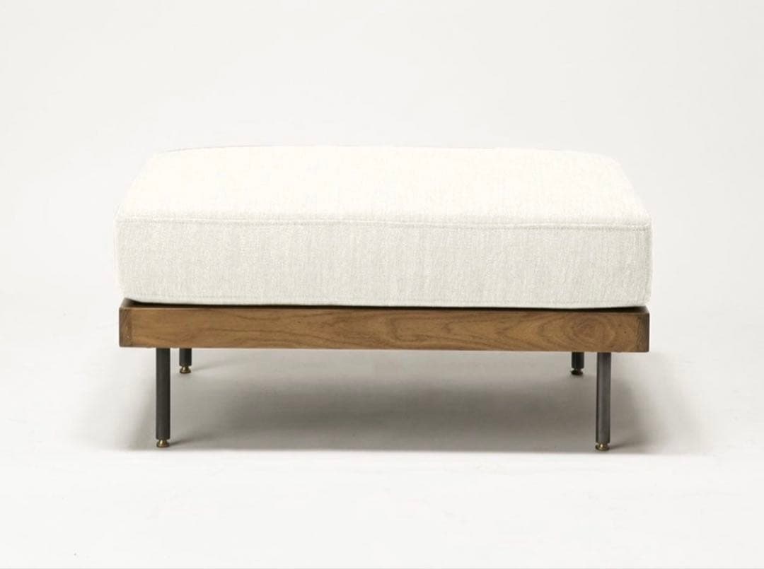 ☆本日限定価格☆ジャーナルスタンダードファニチャー　オットマン 白