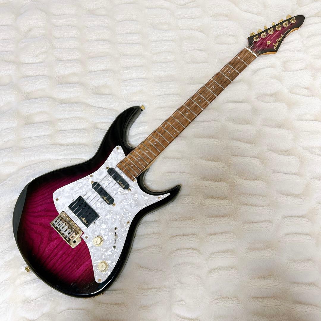 Aria Pro II Viper series シースルー仕上げ エレキギター