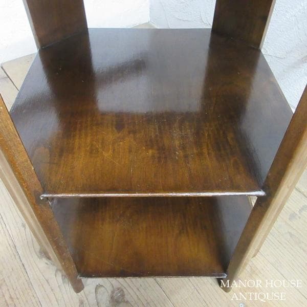 イギリス アンティーク 家具 CC41 ブックテーブル 本棚 英国 6481d