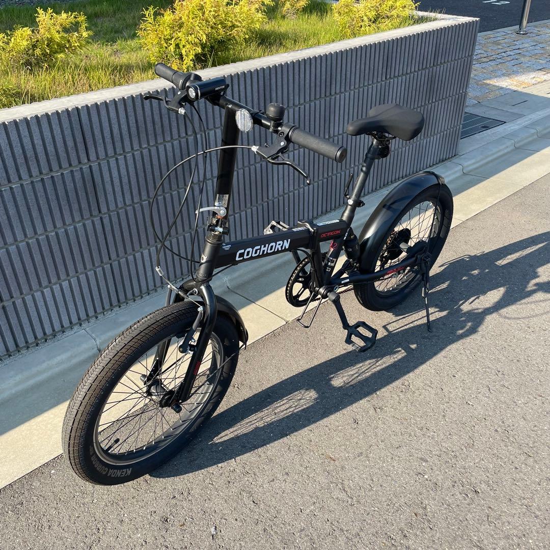 COGHORN コグホーン 折りたたみ自転車 ブラック