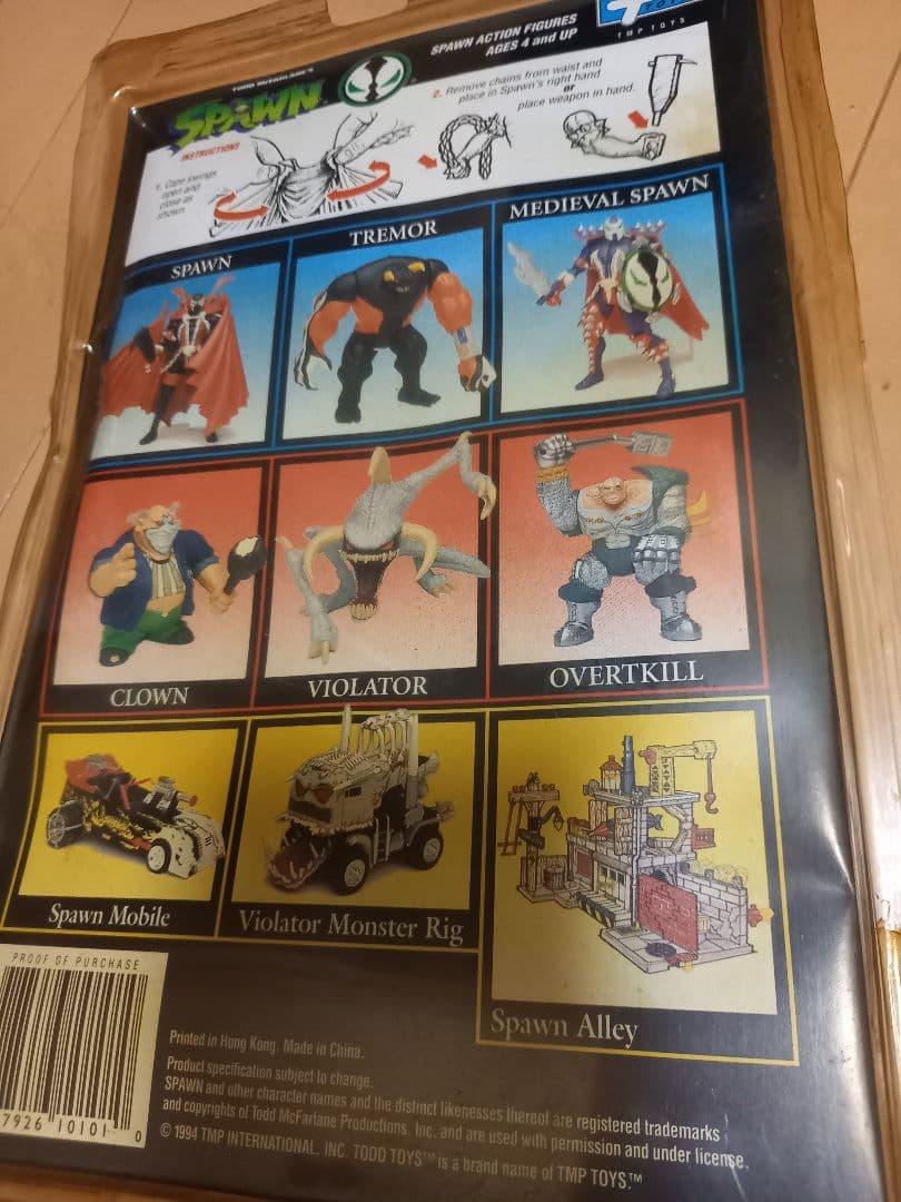 Spawn フィギュア トッドマクファーレン サイン入り 特別版