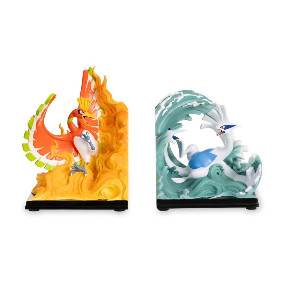 ホウオウ ルギア フィギュア型ブックエンド