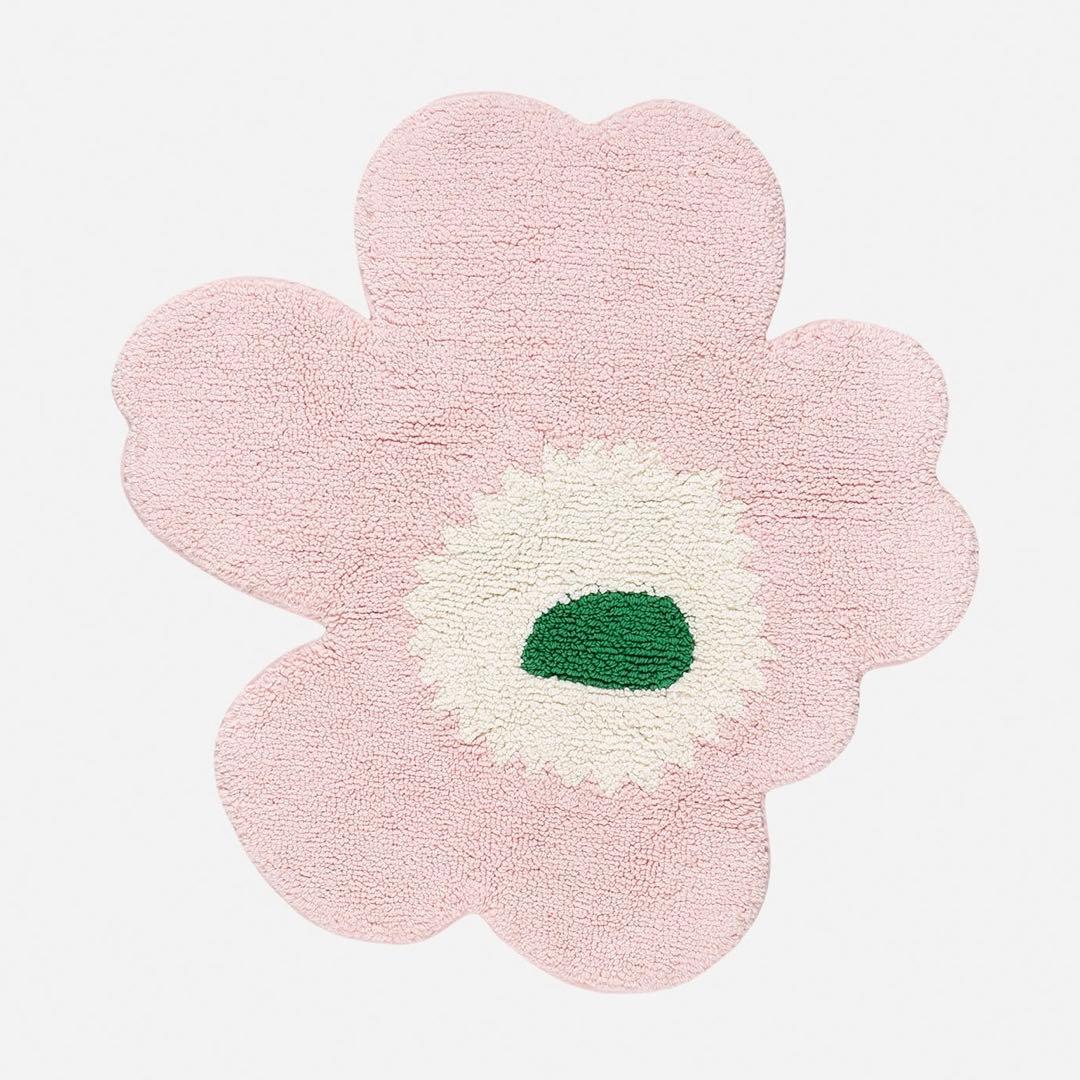 【未使用】マリメッコ Unikko バスルームマット 73x74cm