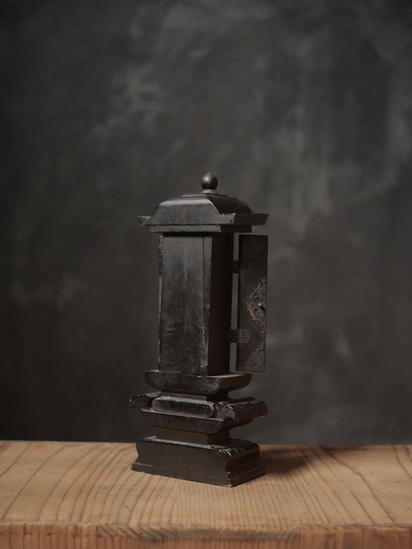 厨子　木製　骨董品　骨董　コレクション　古家具　古道具　アンティーク　昭和レトロ