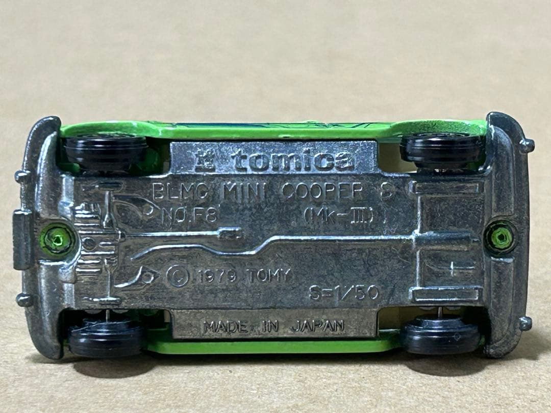 日本製 トミカ ミニクーパー ポケバイ付