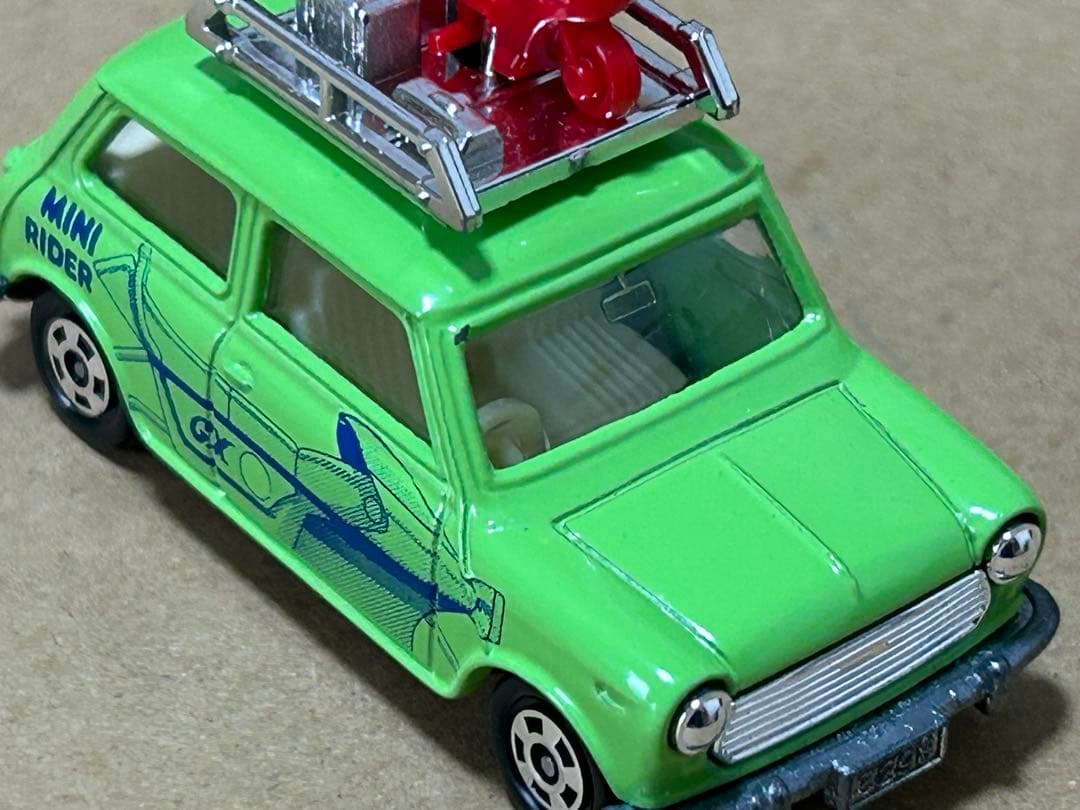 日本製 トミカ ミニクーパー ポケバイ付