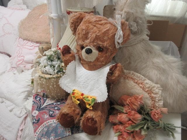 アンティークベア　フランス　テディベア　☆　おでこちゃん