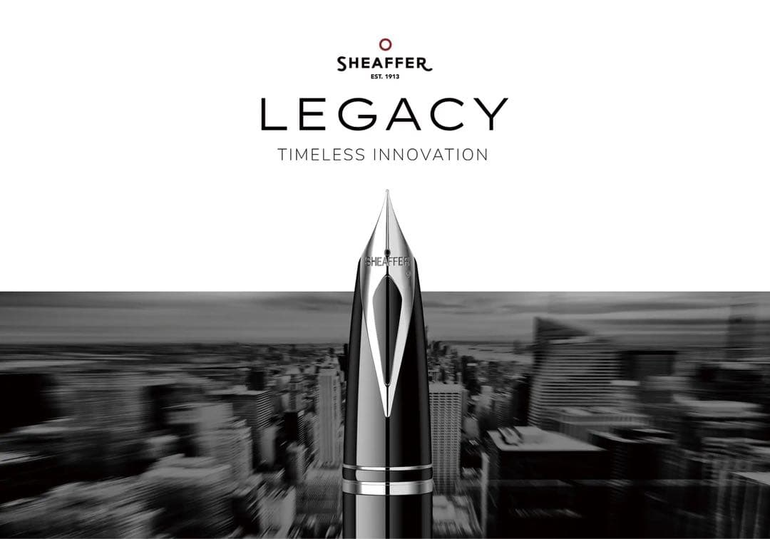 【限定値下げ】SHEAFFER レガシー ブラック 万年筆 (M)