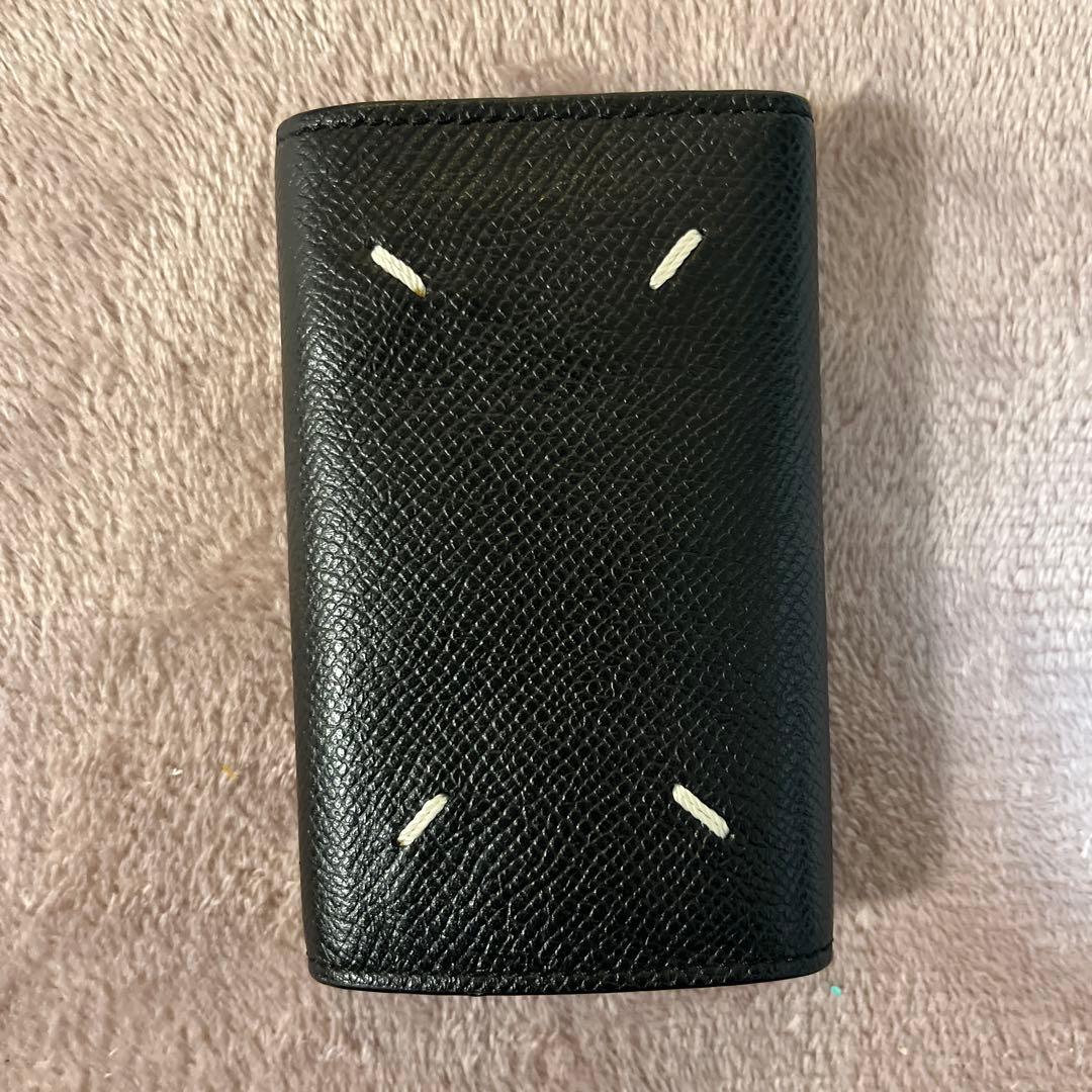 メゾンマルジェラ 4ステッチ 6連 キーケース キーホルダー キーフック