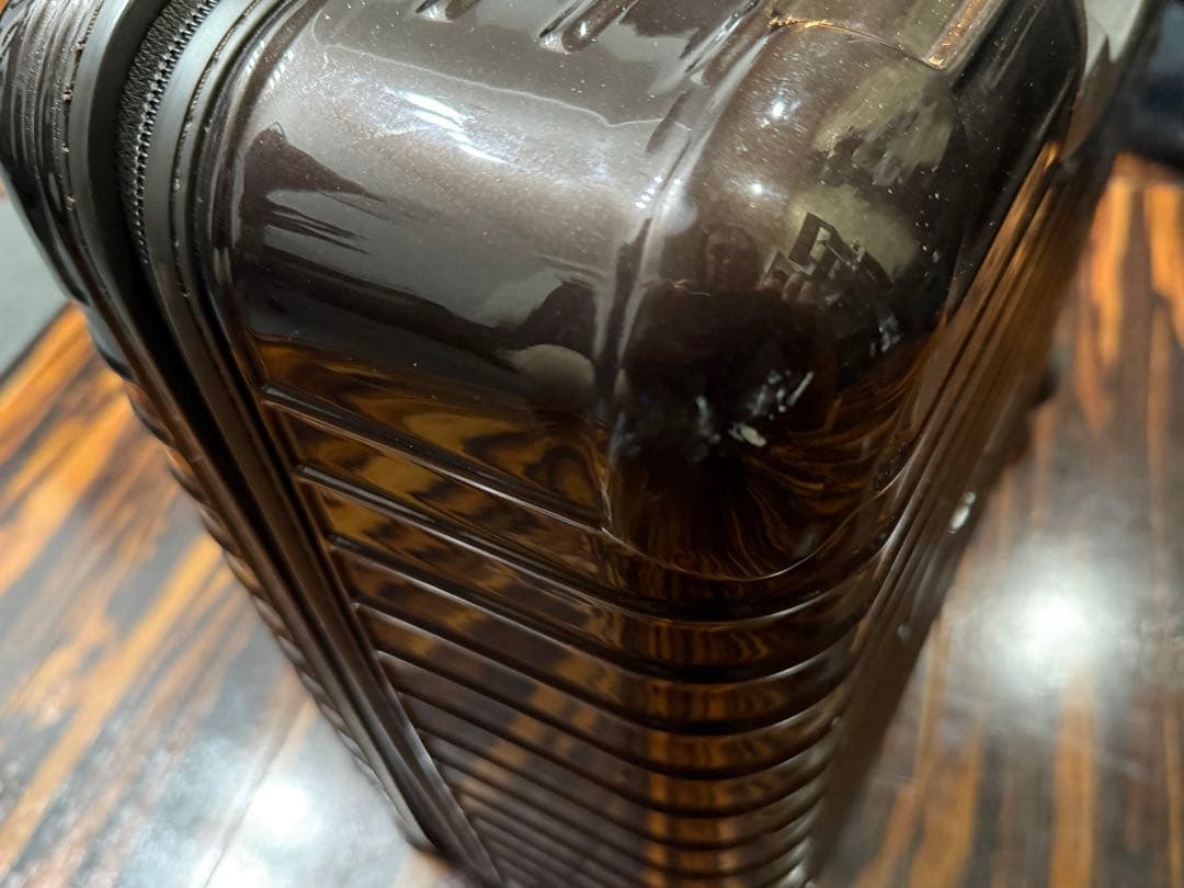 旅*は様 美品　RIMOWAリモワ　サルサデラックス　ビジネストロリー2輪　ブラ