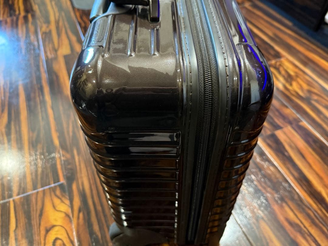 旅*は様 美品　RIMOWAリモワ　サルサデラックス　ビジネストロリー2輪　ブラ