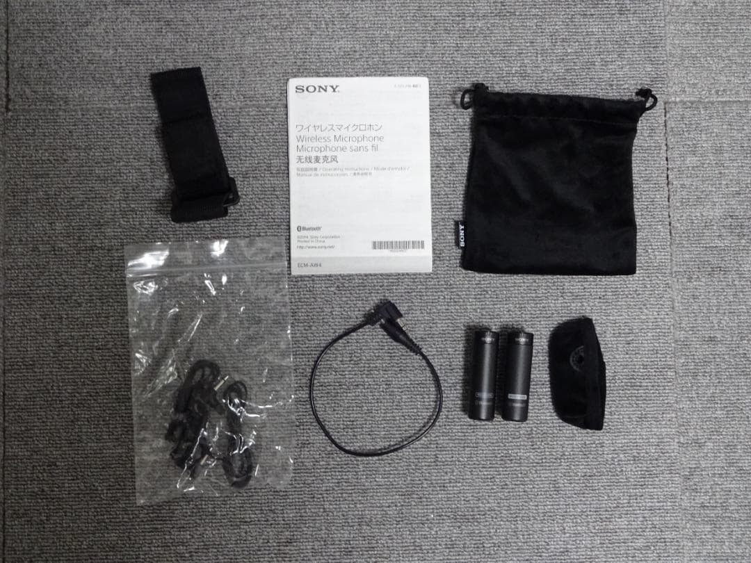 SONY ワイヤレスマイクロフォン ECM-AW4