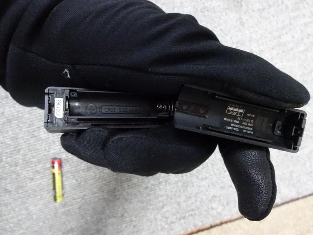 SONY ワイヤレスマイクロフォン ECM-AW4