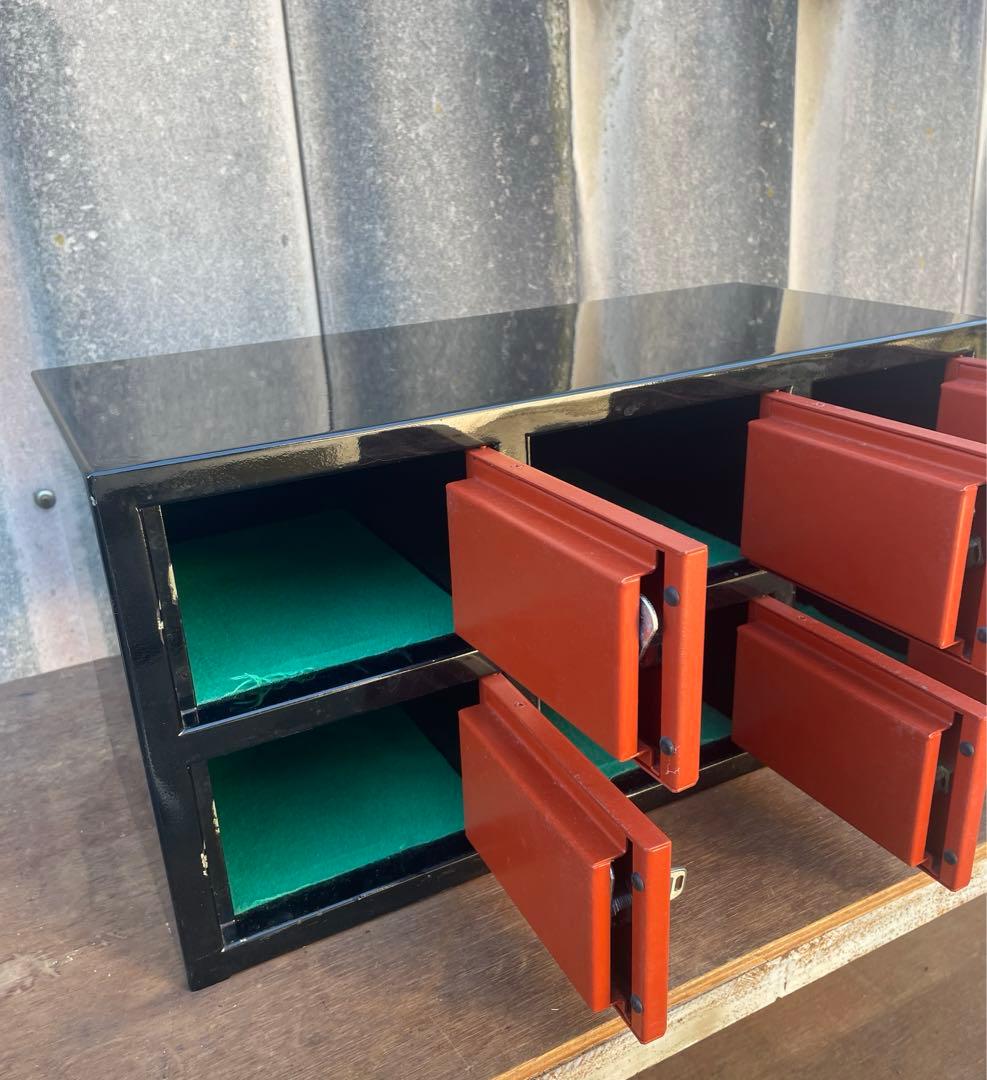 ビンテージ/スチール製/貴重品ロッカー/スチールロッカー/金庫/鍵付き/店舗什器