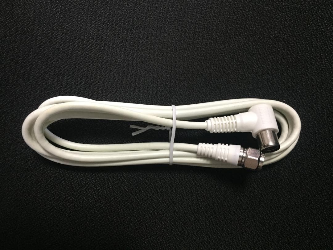 100本4K8K対応アンテナケーブル 1.5m 極細S-2.5C-FB