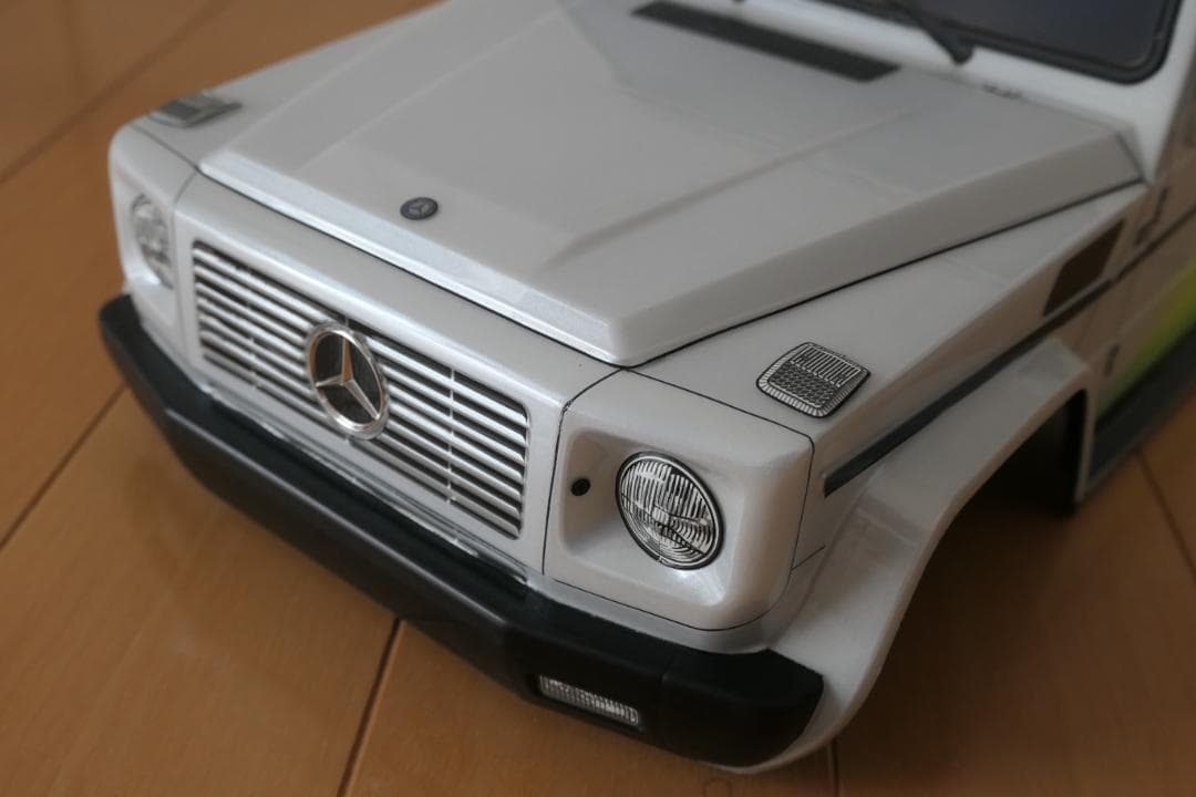 G320カブリオ 塗装済ボディタミヤ MF-01X XM-01 M-05 ベンツ