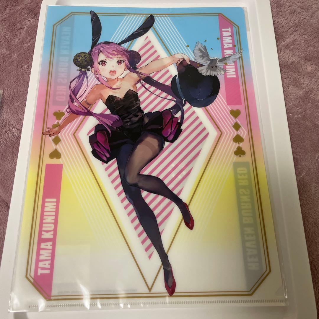 ヘブバン展限定♦︎匿名発送♦︎【ヘブンバーンズレッド】クリアファイル6枚セット