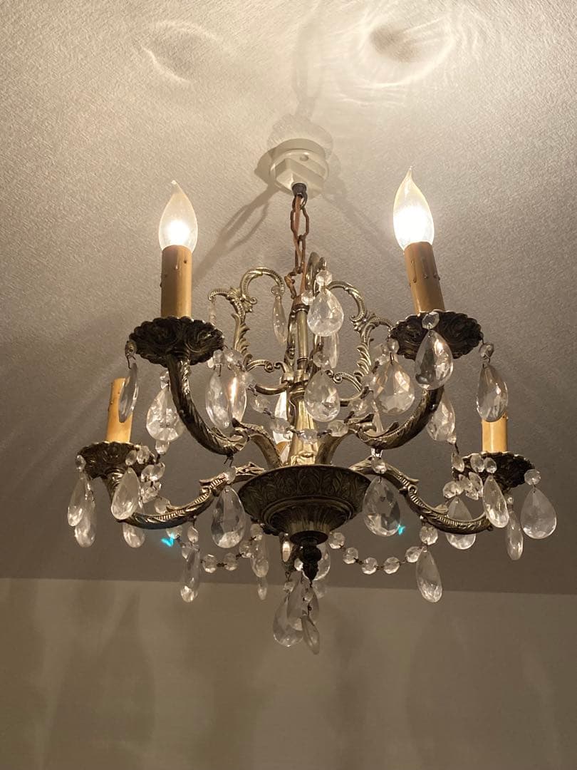 クラシック5灯シャンデリア