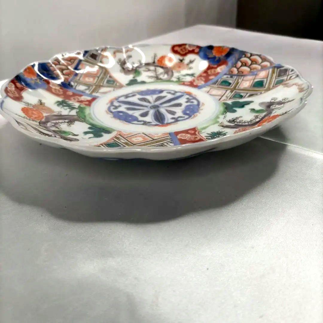 有田焼　伊万里焼　古伊万里　金彩　色絵　7寸皿　平皿　中　大皿　盛り皿5客セット