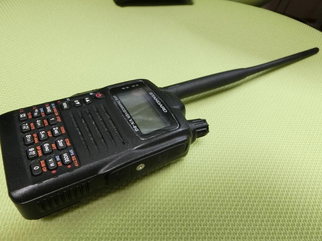 八重洲 VX-8G GPS搭載ハンディトランシーバー