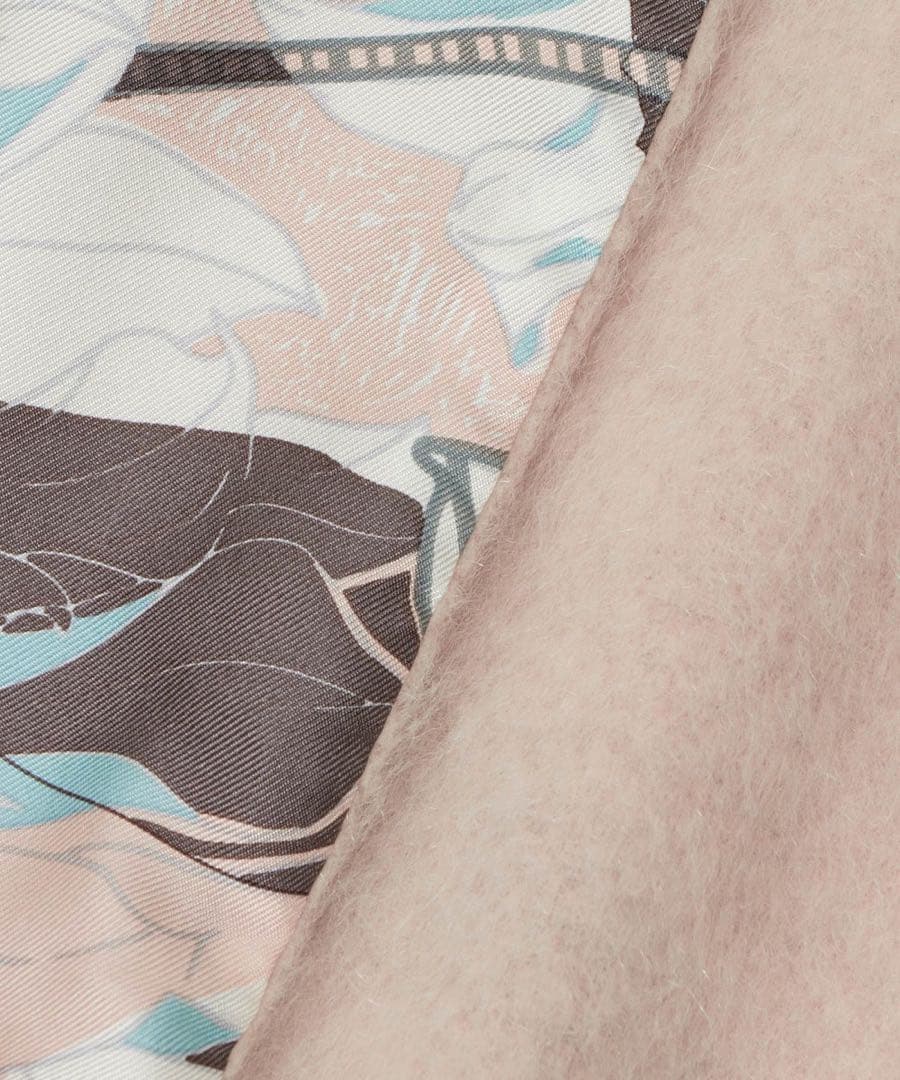 minna　アナイ　manipuri シルクダブルマフラー（完売品）