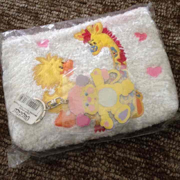 新品 ポップルズのポーチとキーチェーンセット