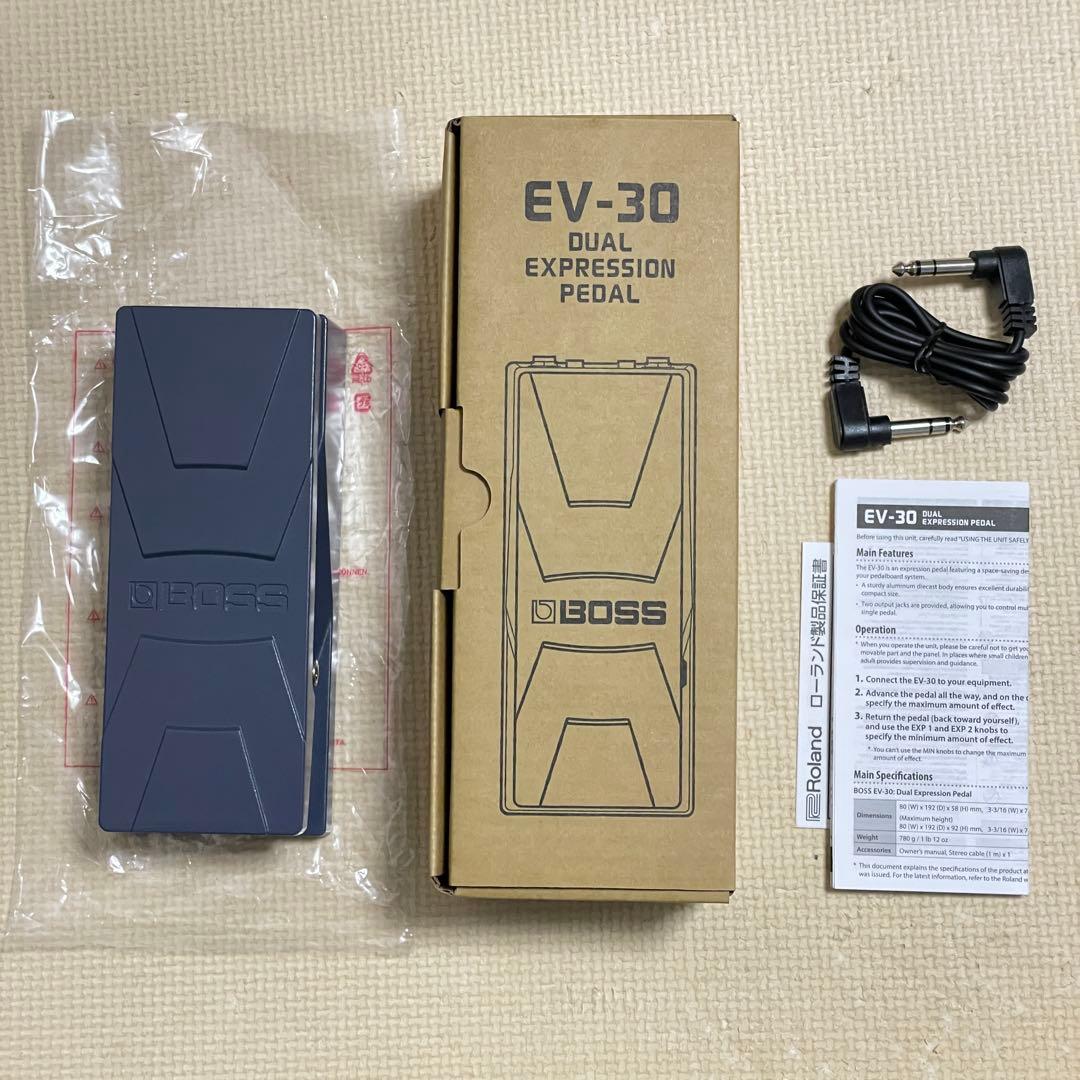 【美品】BOSS EV-30 デュアルエクスプレッションペダル