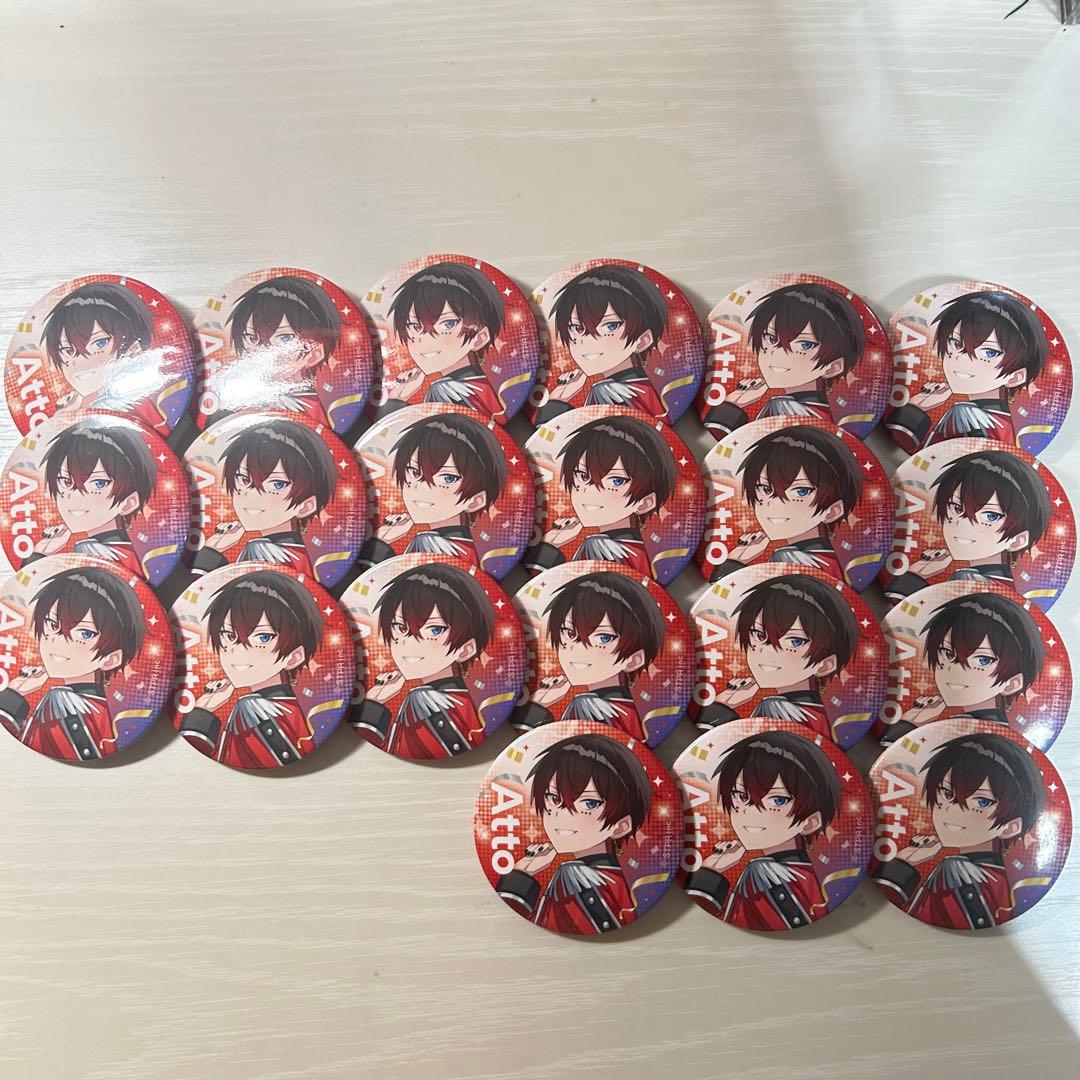 あっとくん缶バッチ(すとふぇす)