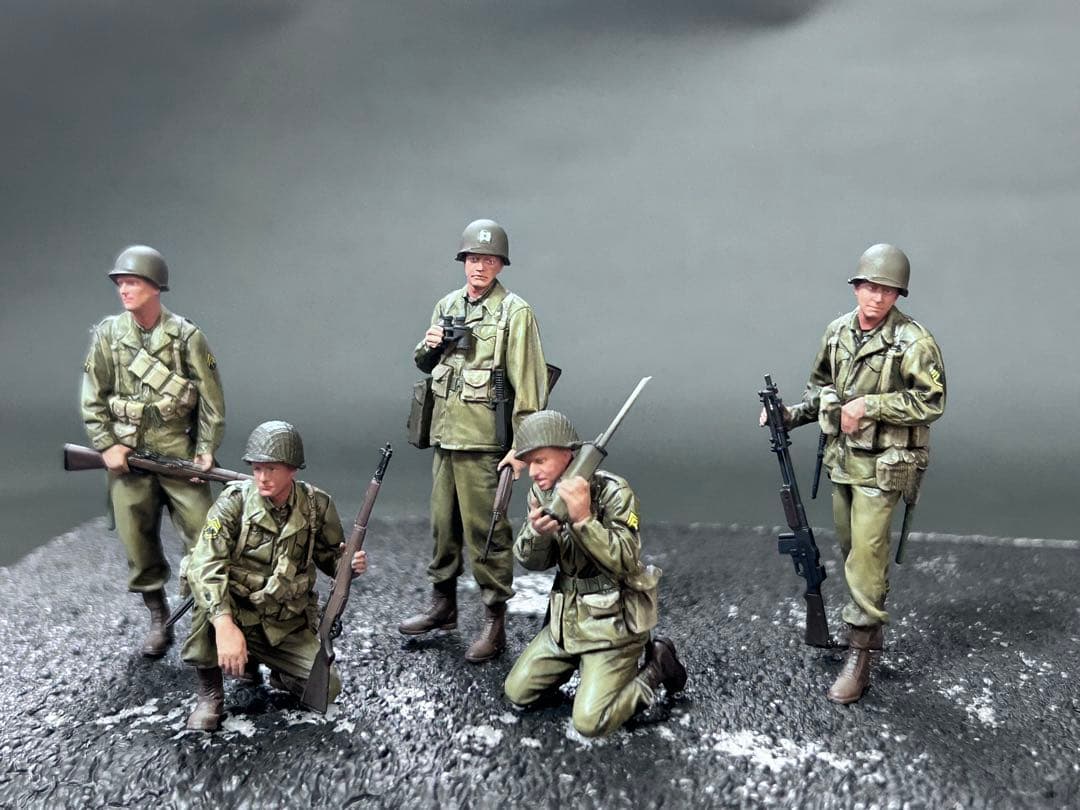 1/35 アメリカ偵察兵セット　塗装済み完成品　タミヤ