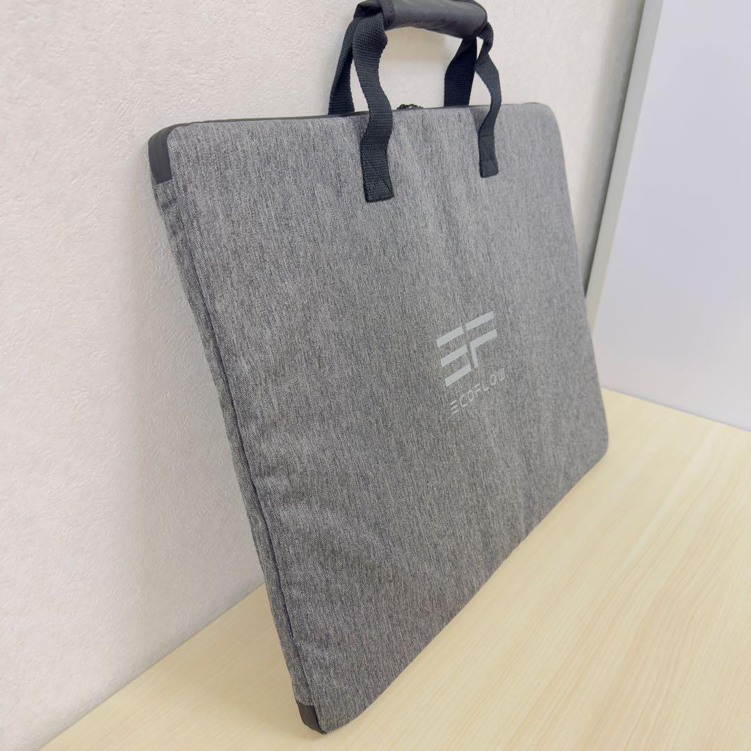 EcoFlow ソーラーパネル110W 折り畳み式 高効率 防災 アウトドア