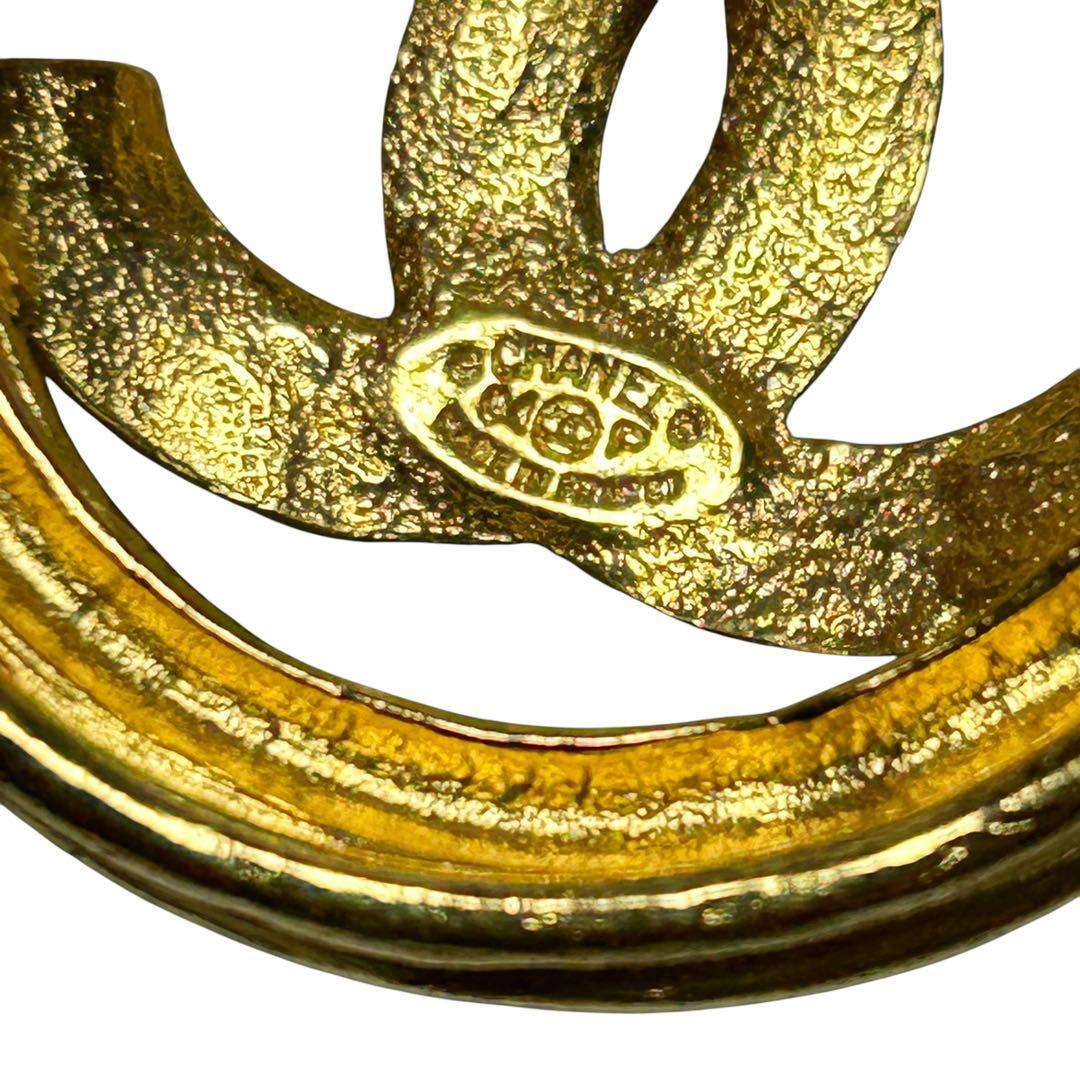 CHANEL ブローチ　ココマーク　ゴールド　ヴィンテージシャネル
