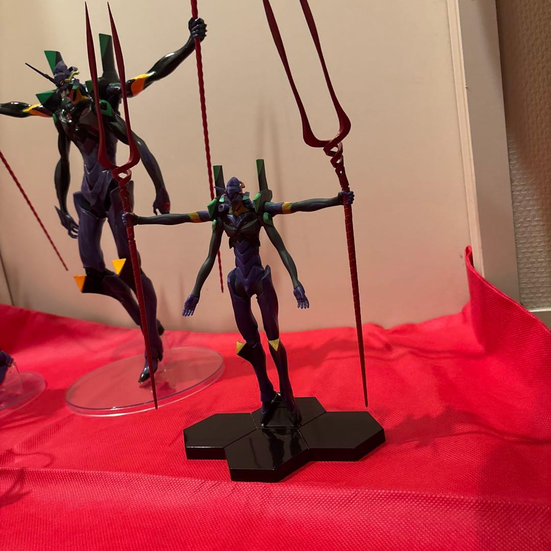 エヴァンゲリオン初号機および第13号機4体セット