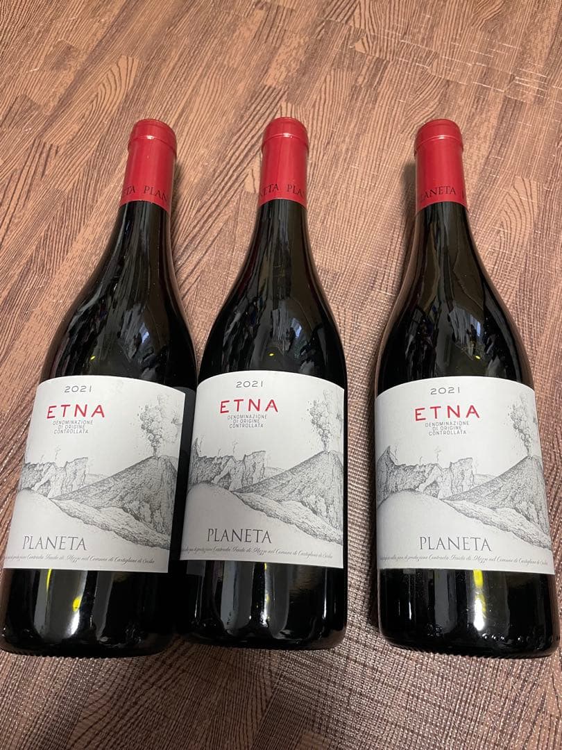 SINプラネタ エトナ・ロッソ 2021 750ml×3本&ボーヌプルミエ