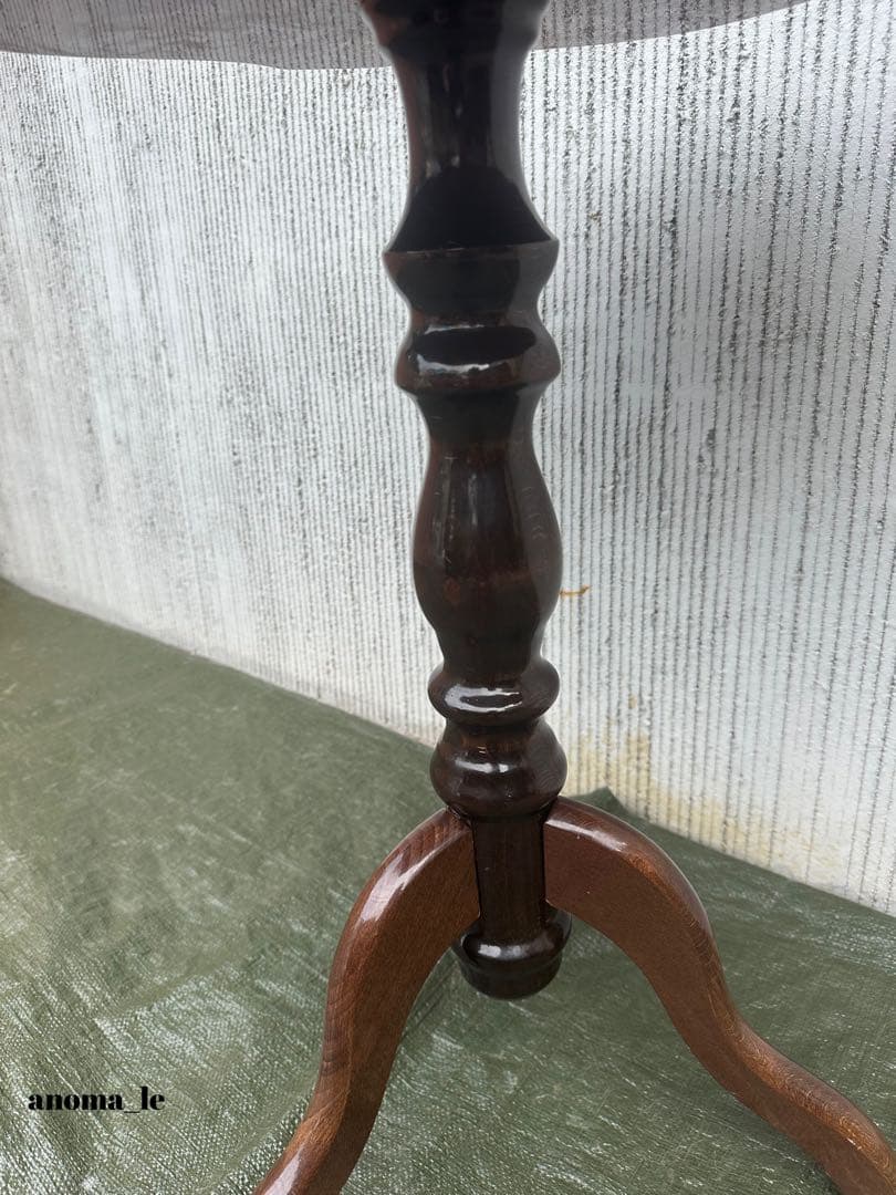 【サイドテーブル】イタリア　象嵌細工　花台　飾り台　インテリア◎