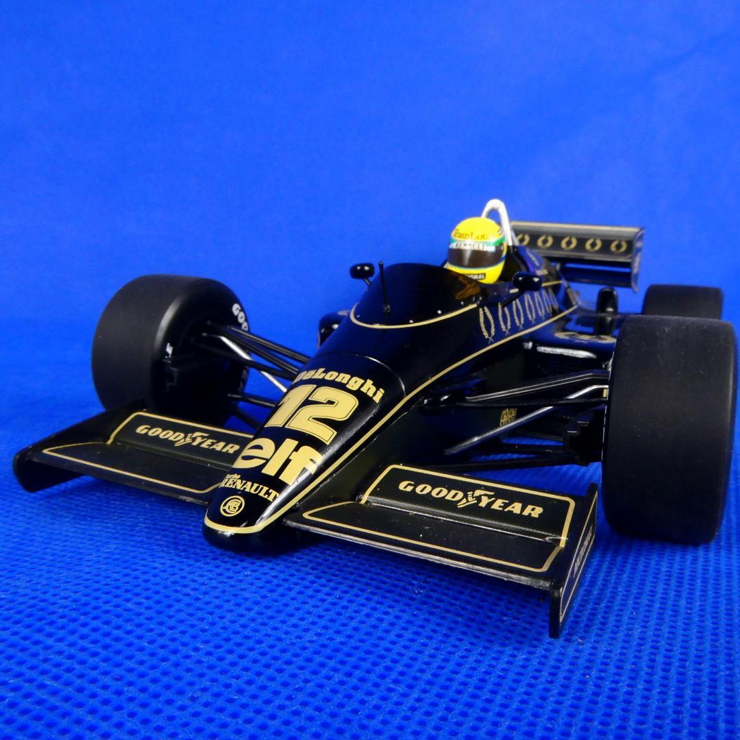アイルトン・セナ★ロータスルノー９８T★１２★１９８６年★セナコレクション限定品