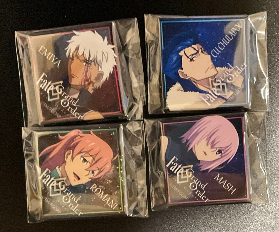 FGO 缶バッジ　4点セット
