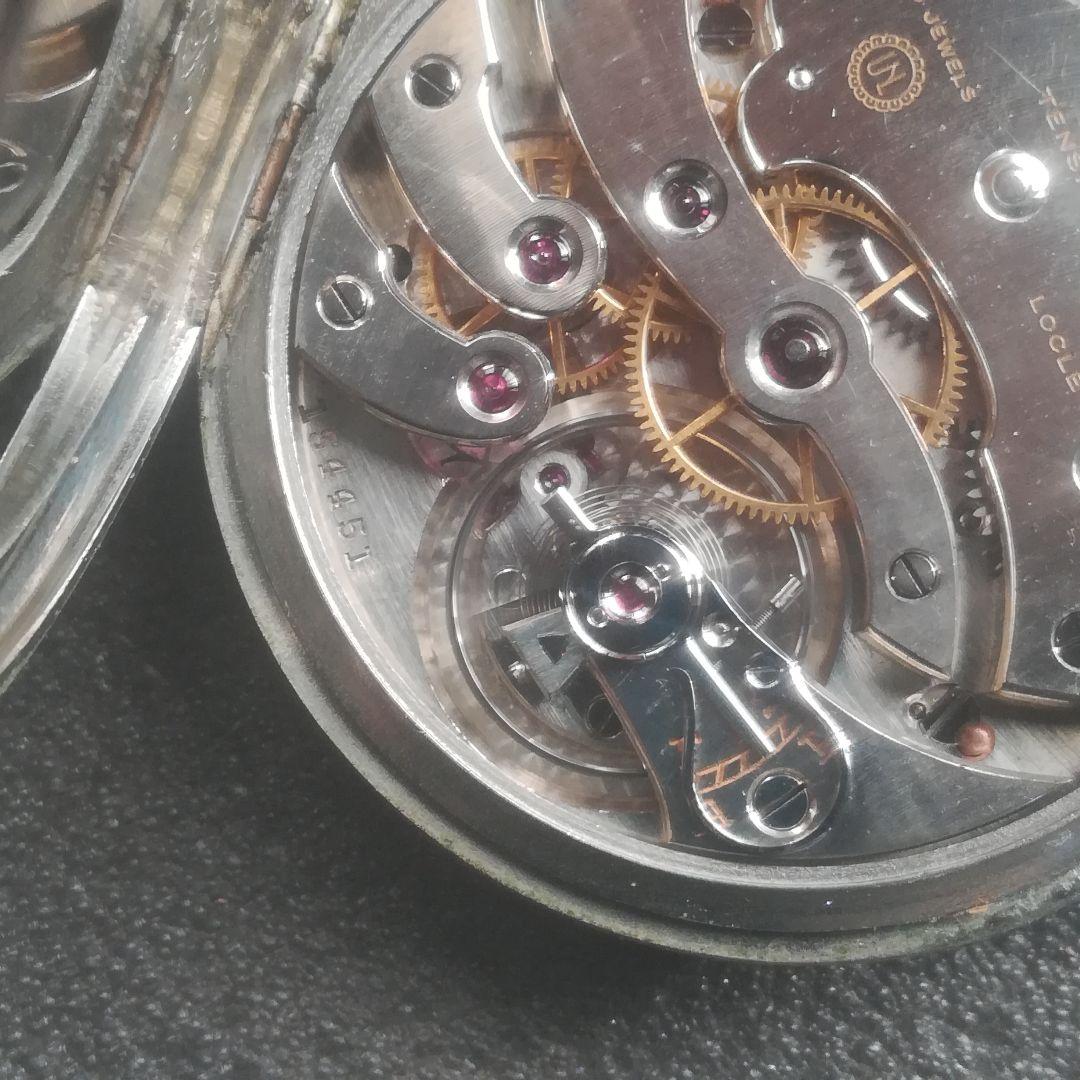 Ulysse Nardin × 天賞堂　Wネーム　懐中時計　手巻き　稼働