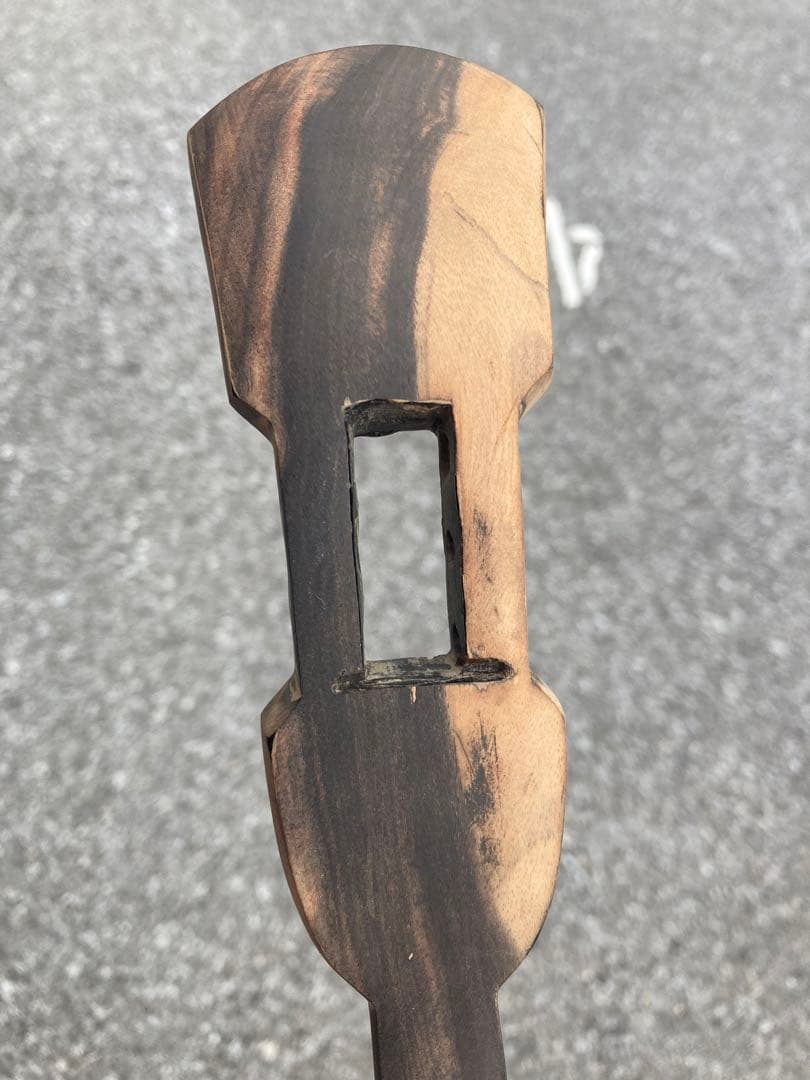 沖縄三線　真嘉比型　重さ測りました。